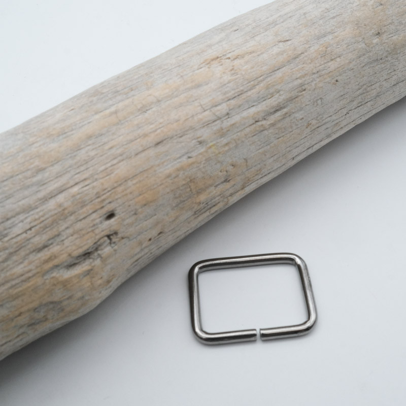 25mm Gunmetal Metal Buckle - Maison Klem